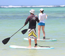 Stand up paddle boarding